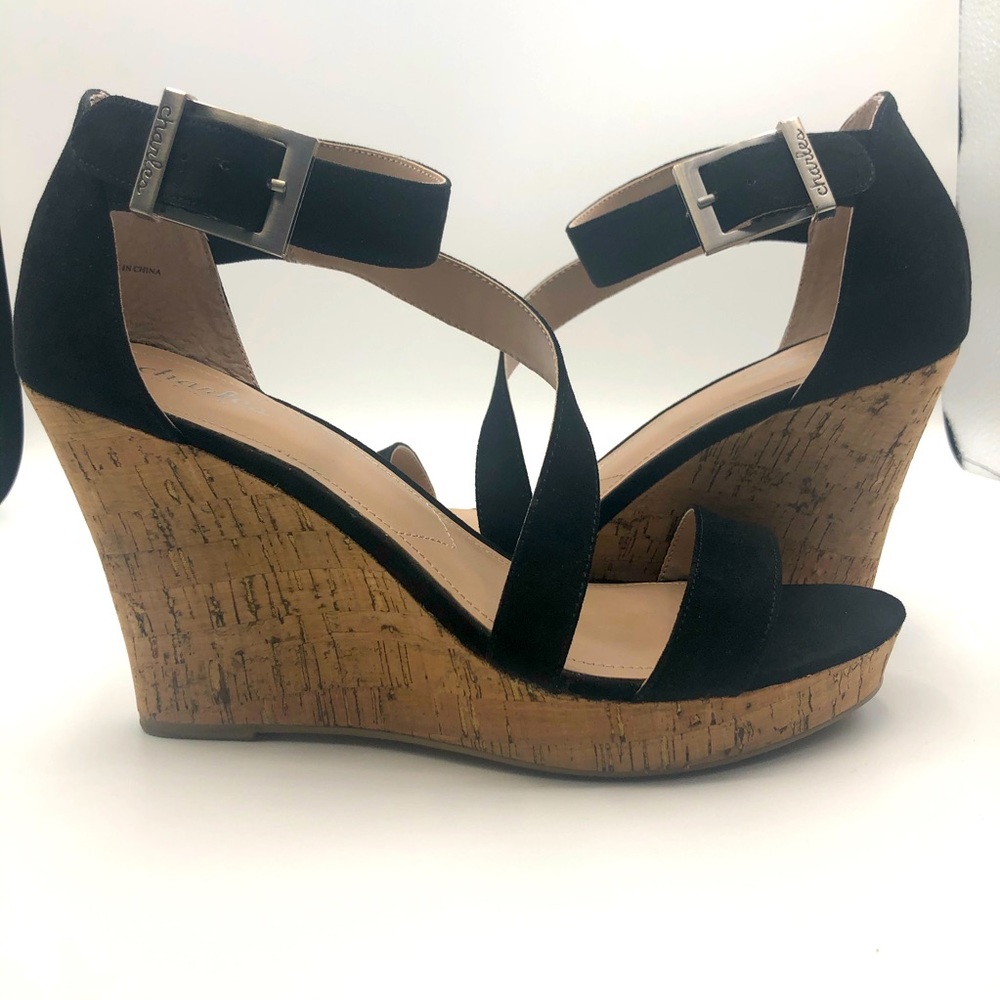 Charles by Charles David cork wedge sandals